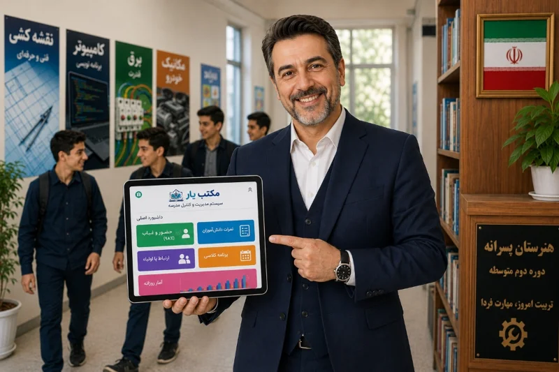 مدیریت سیستم یکپارچه مکتب یار